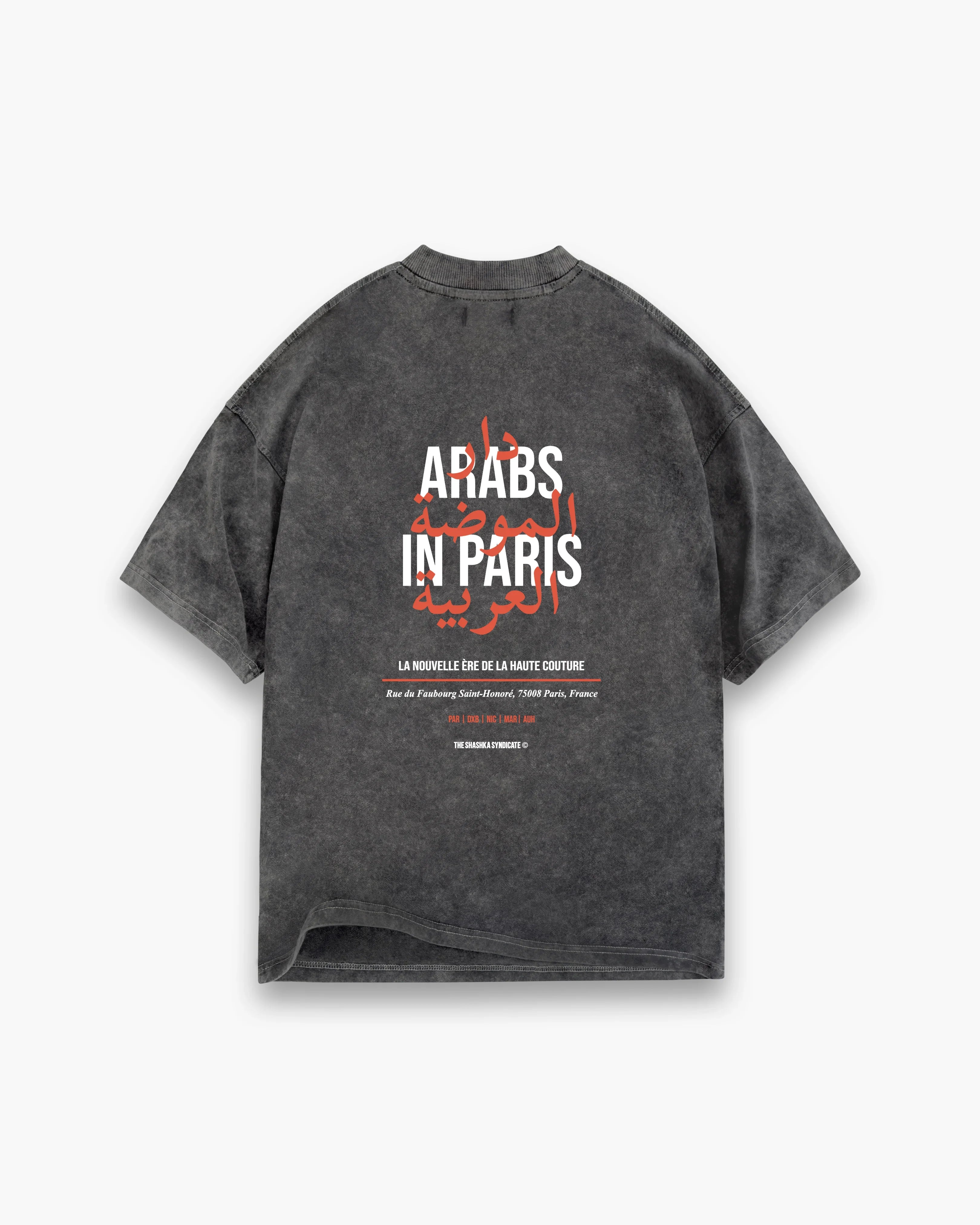 Calligraphy Arabs In Paris Heavy Tee