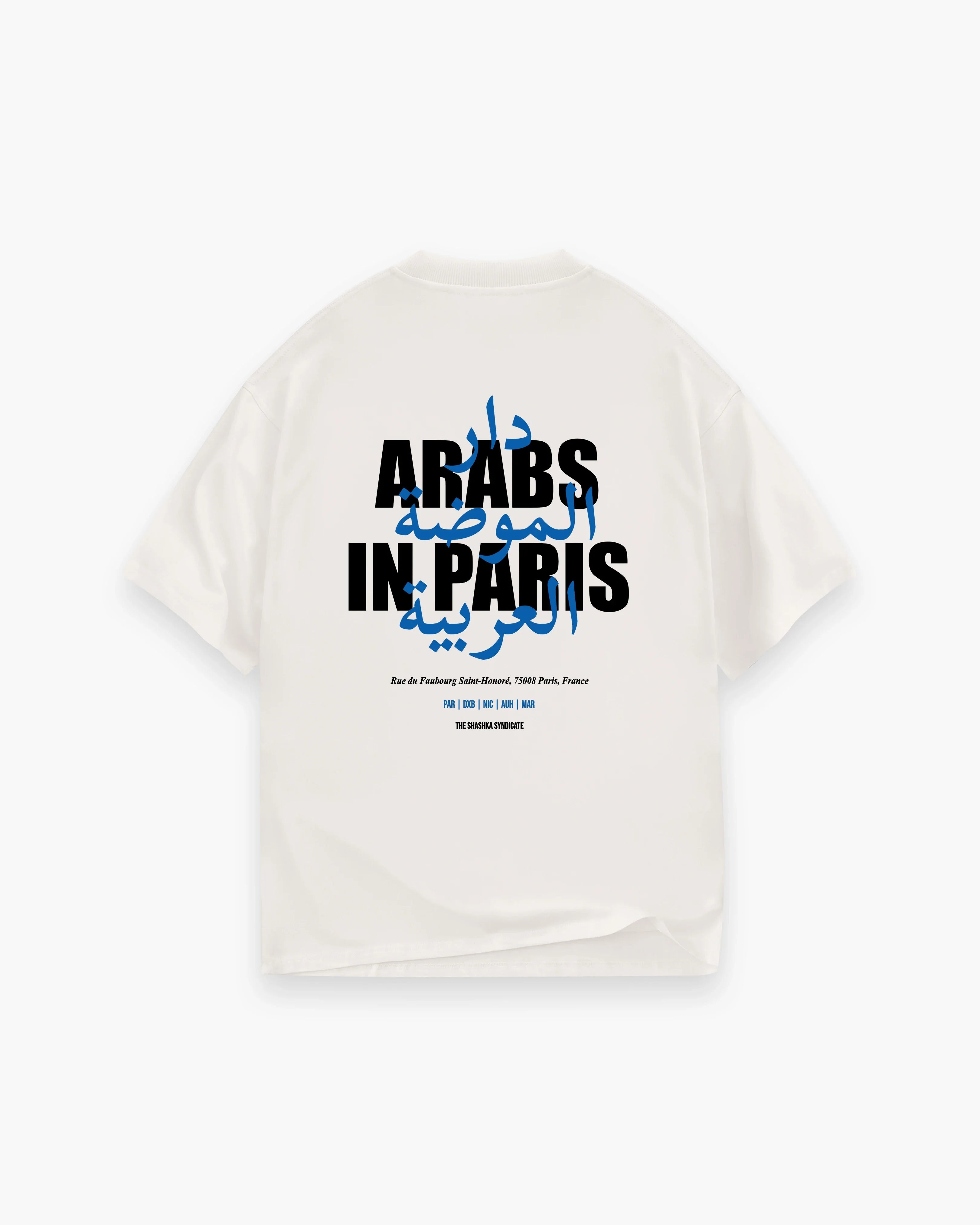 Calligraphy Arabs In Paris Heavy Tee