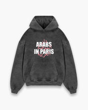 Arabs In Paris Calligraphy Hoodie