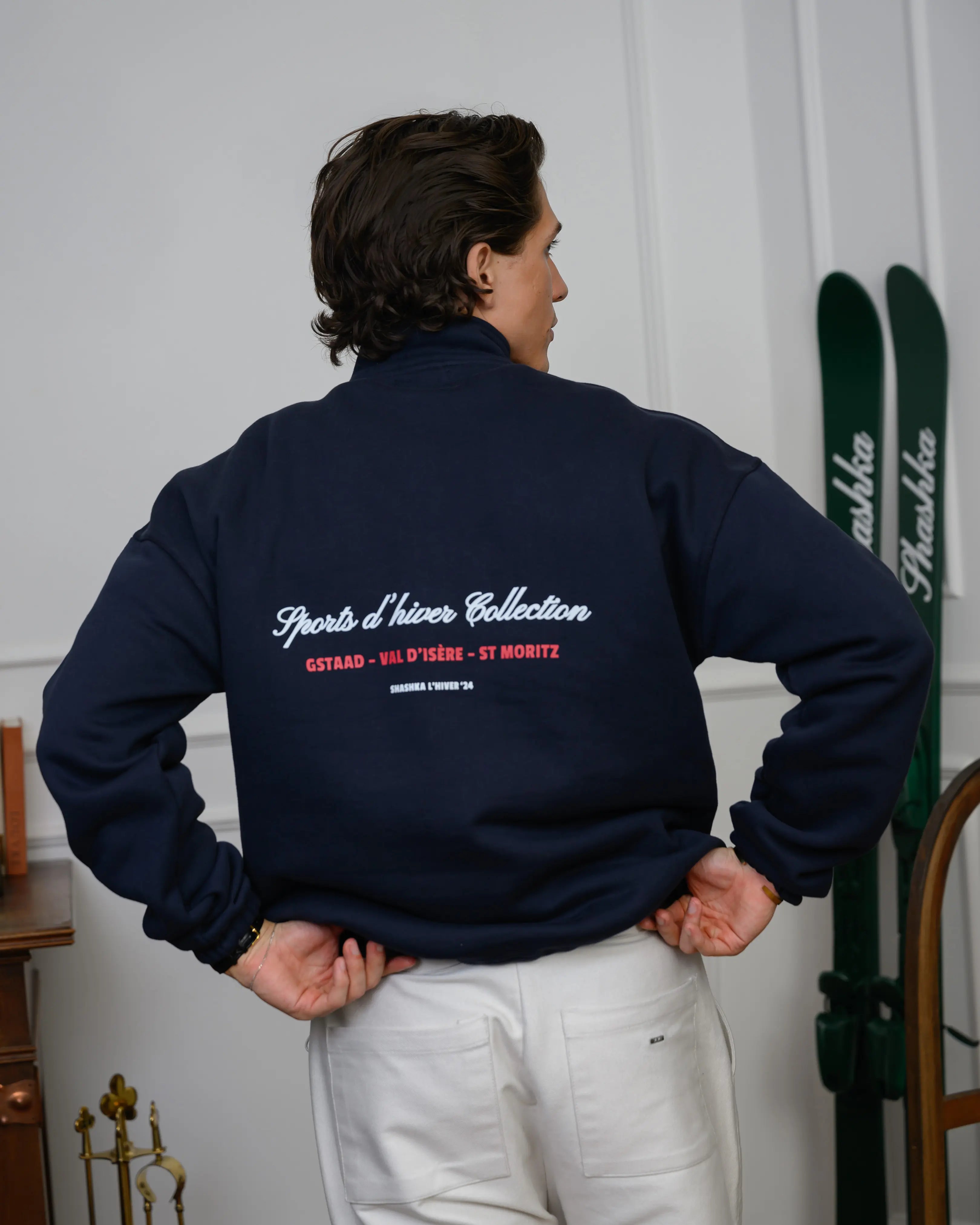 Après Ski Club Half Zip Sweater