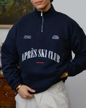 Après Ski Club Half Zip Sweater