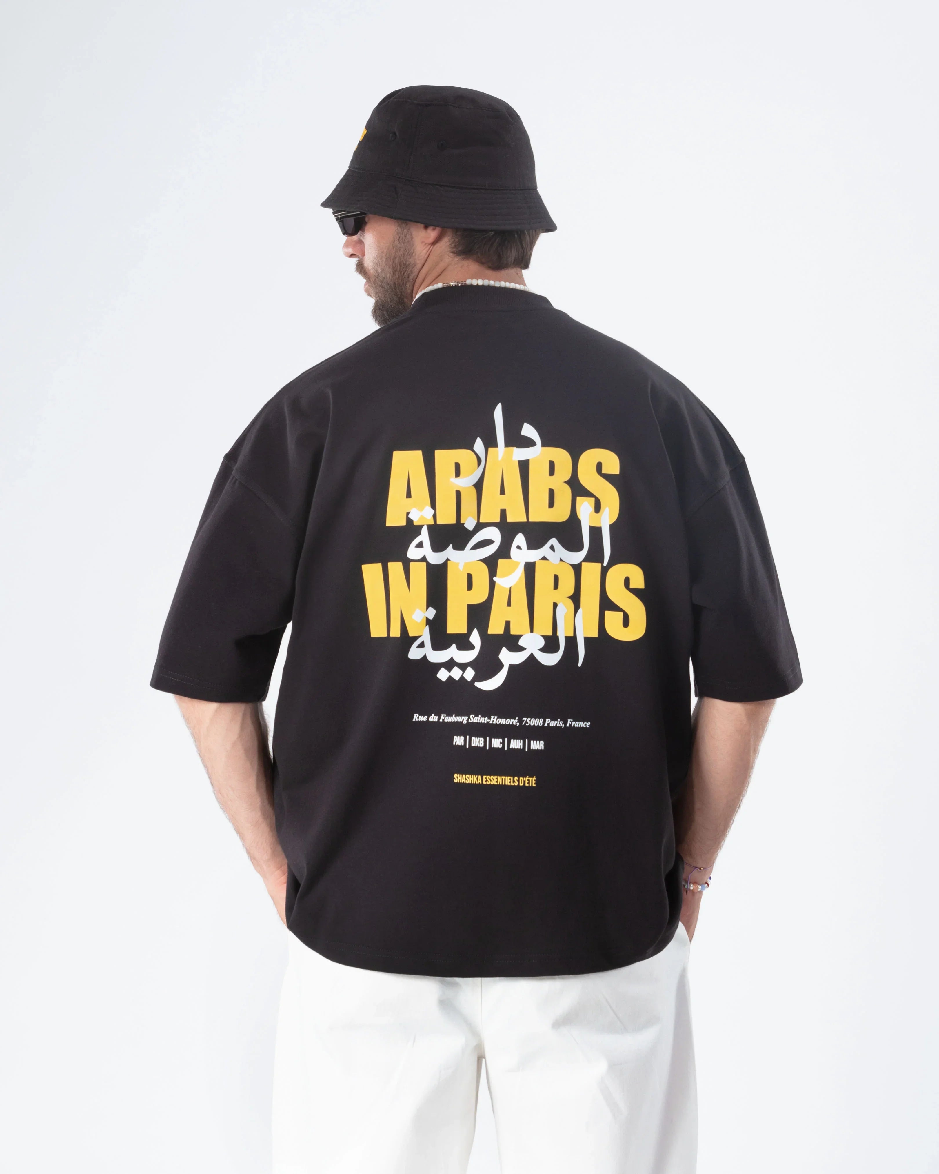 Calligraphy Arabs In Paris Heavy Tee