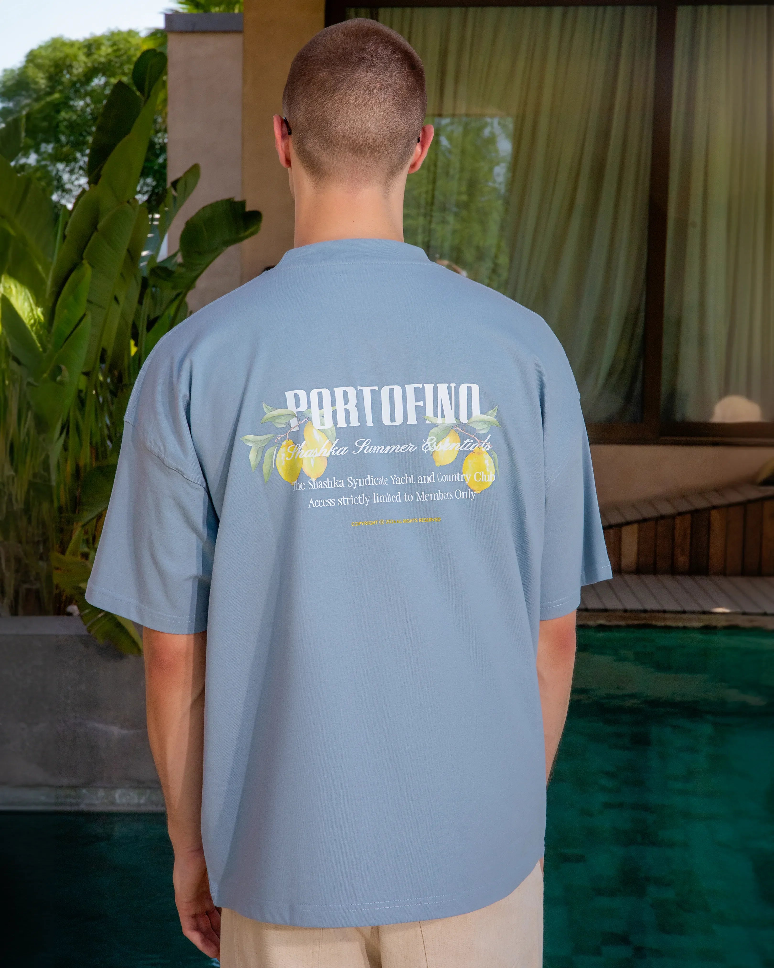 Portofino Lemons Heavy Tee