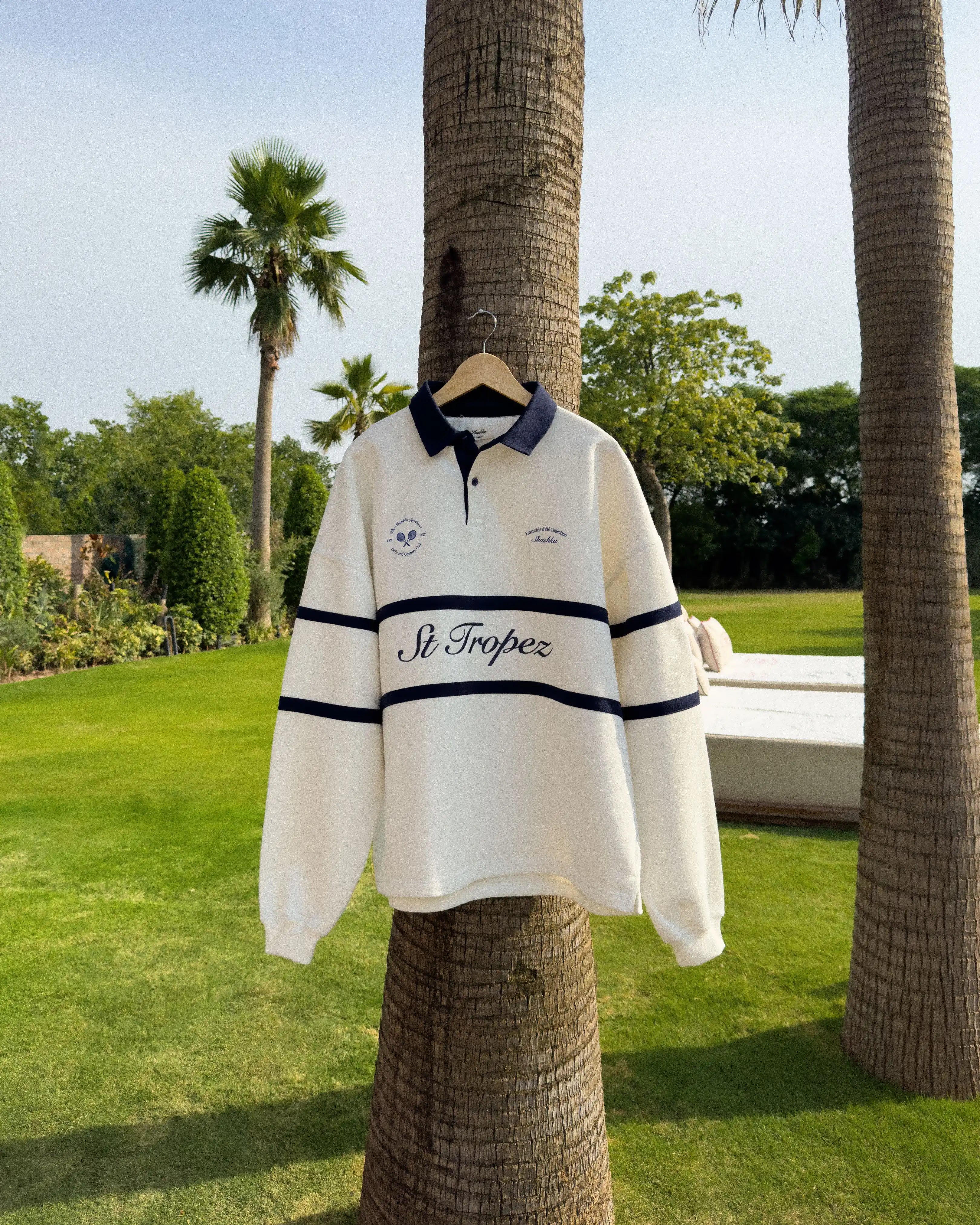 St Tropez Long Sleeve Polo