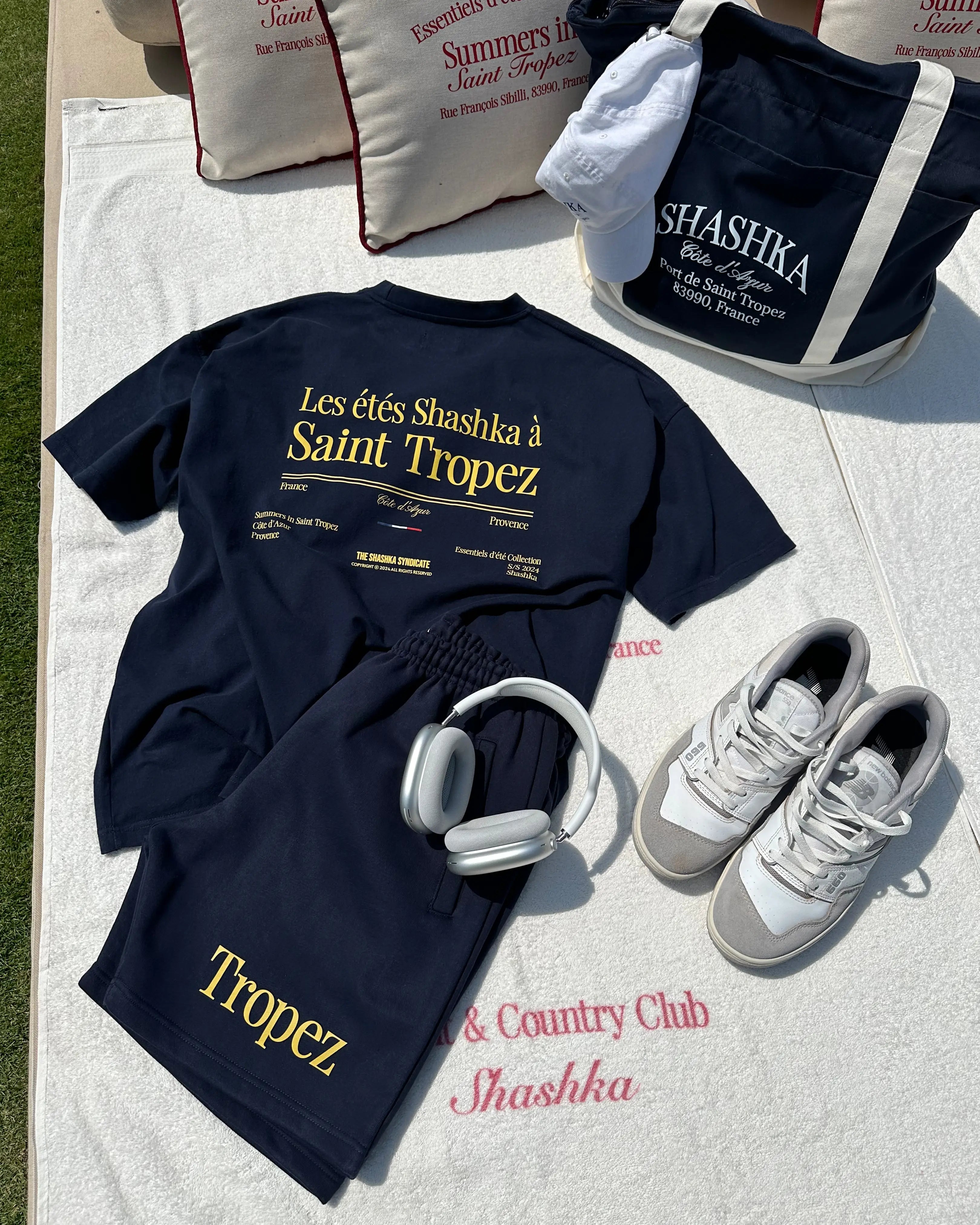 Summers in Saint Tropez Heavy Tee