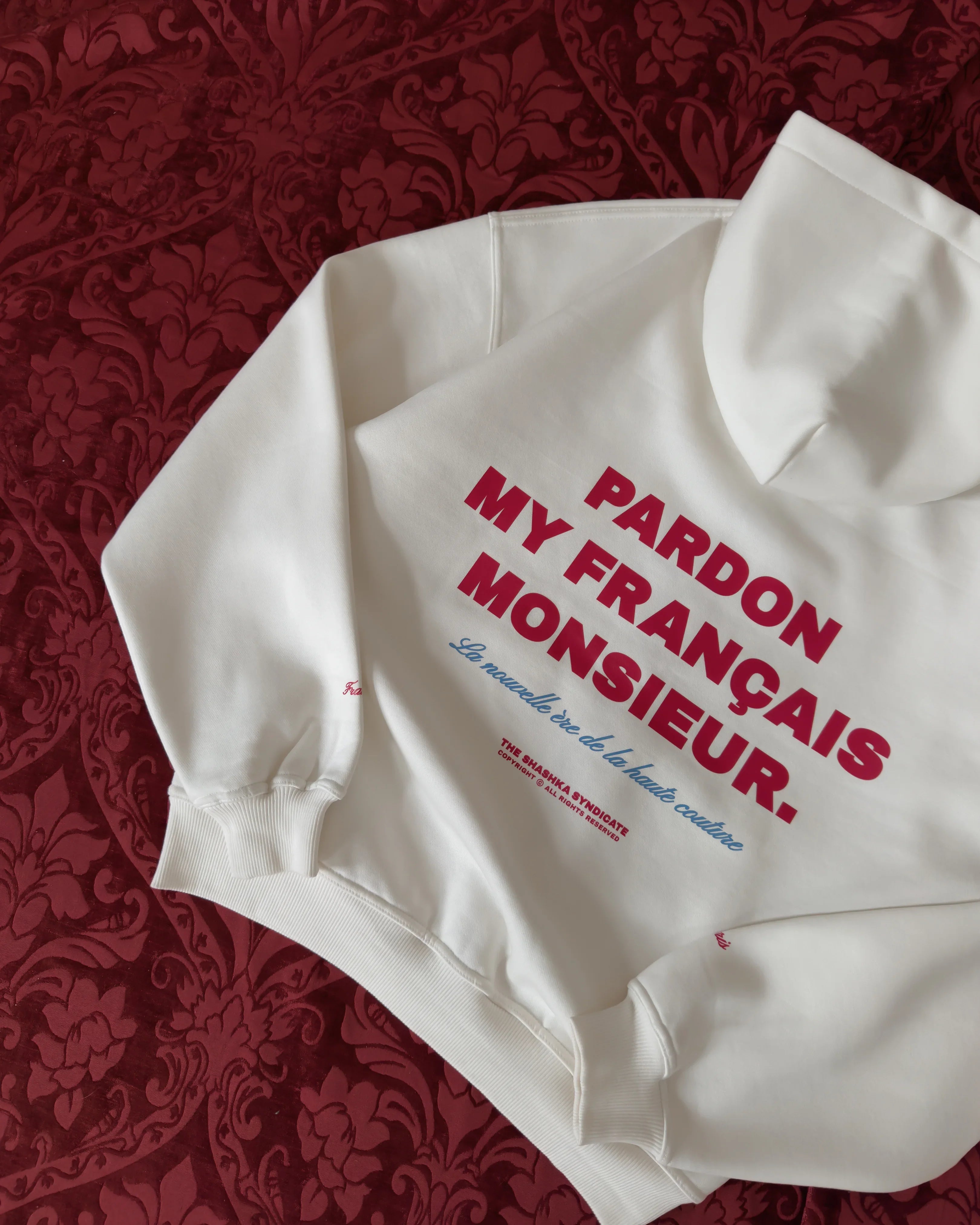 Pardon My Français Monsieur Zip Hoodie