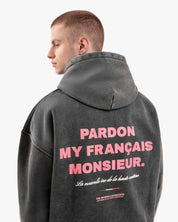 Pardon My Français Monsieur Zip Hoodie