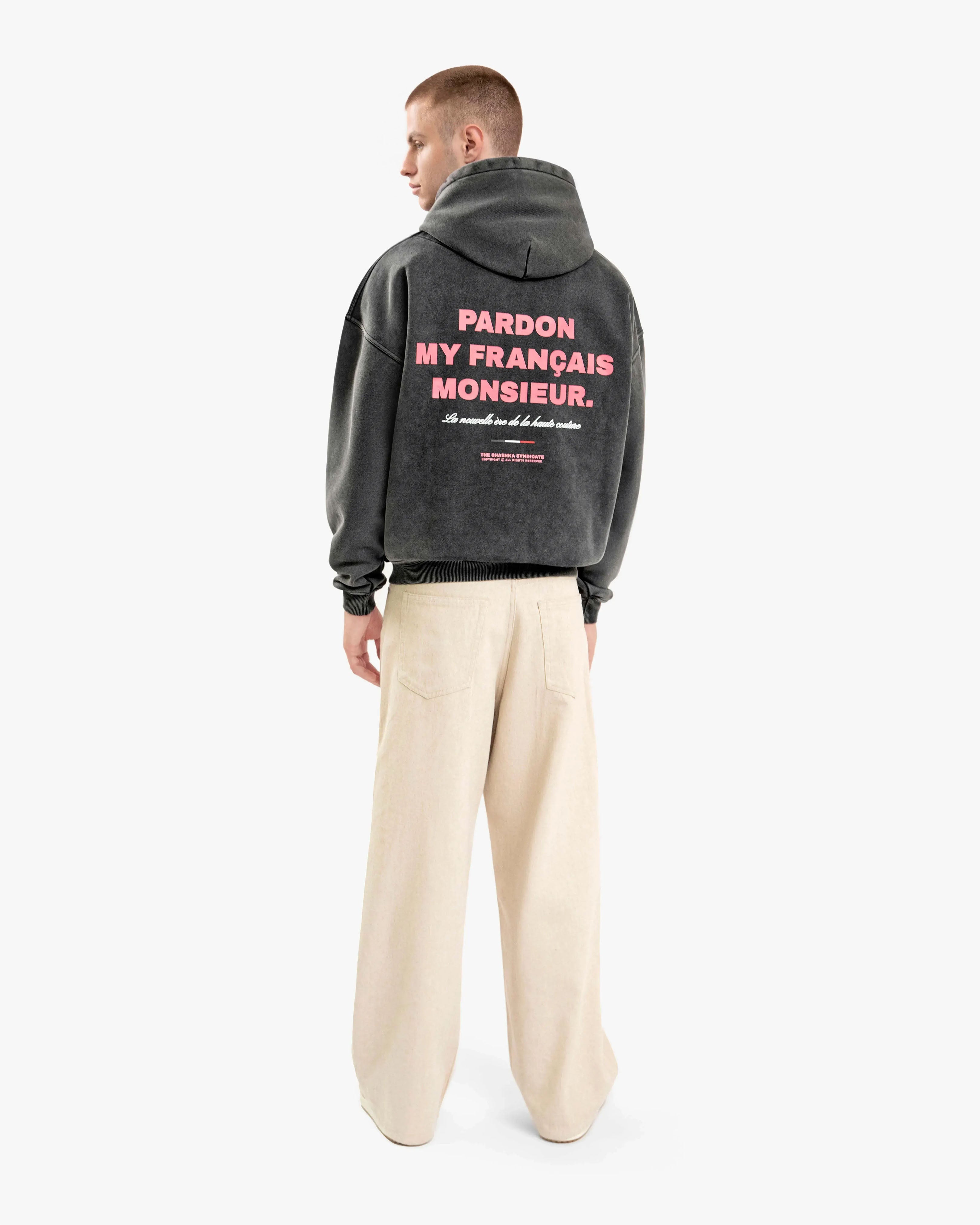 Pardon My Français Monsieur Zip Hoodie