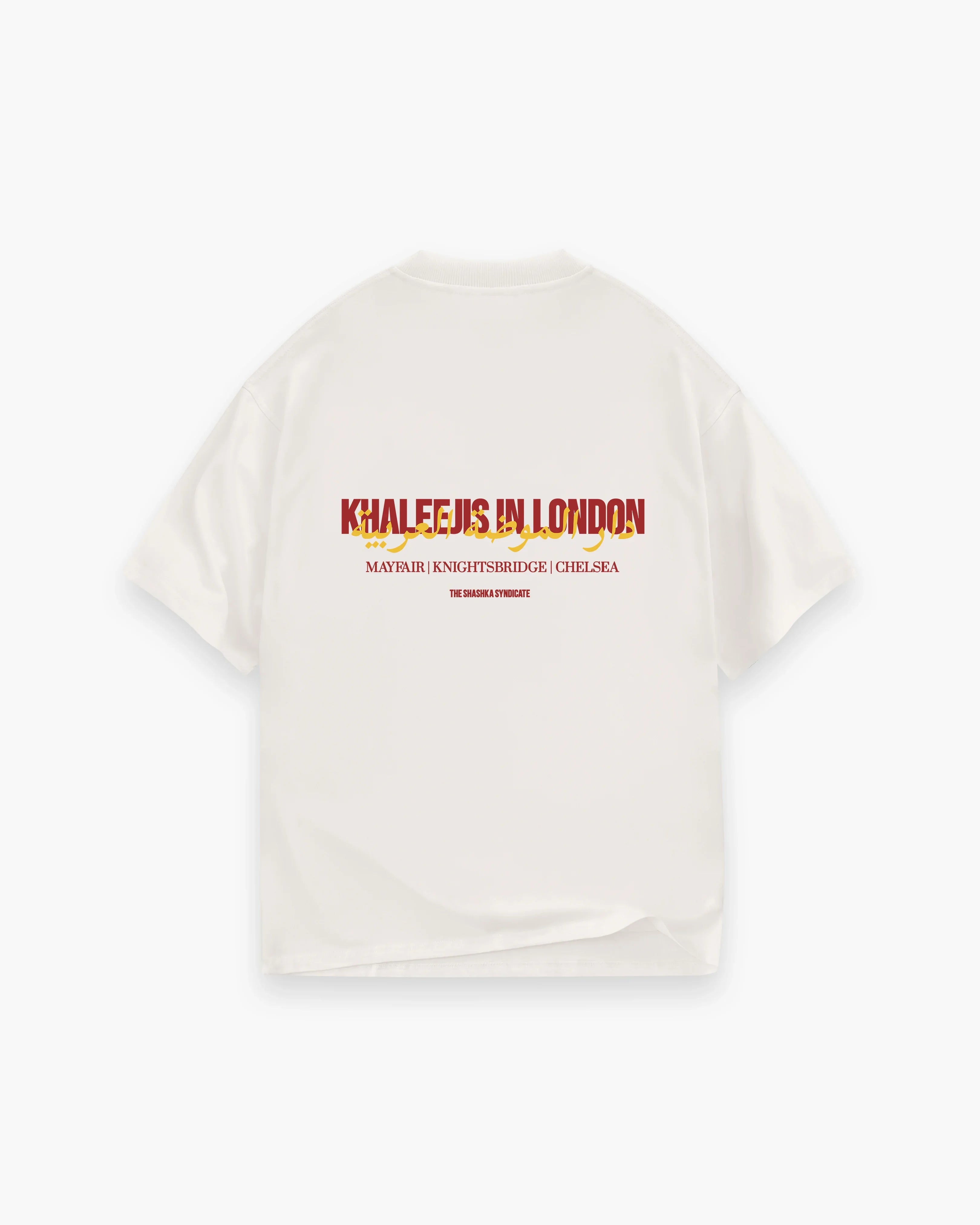 Khaleejis In London Interlock Heavy Tee