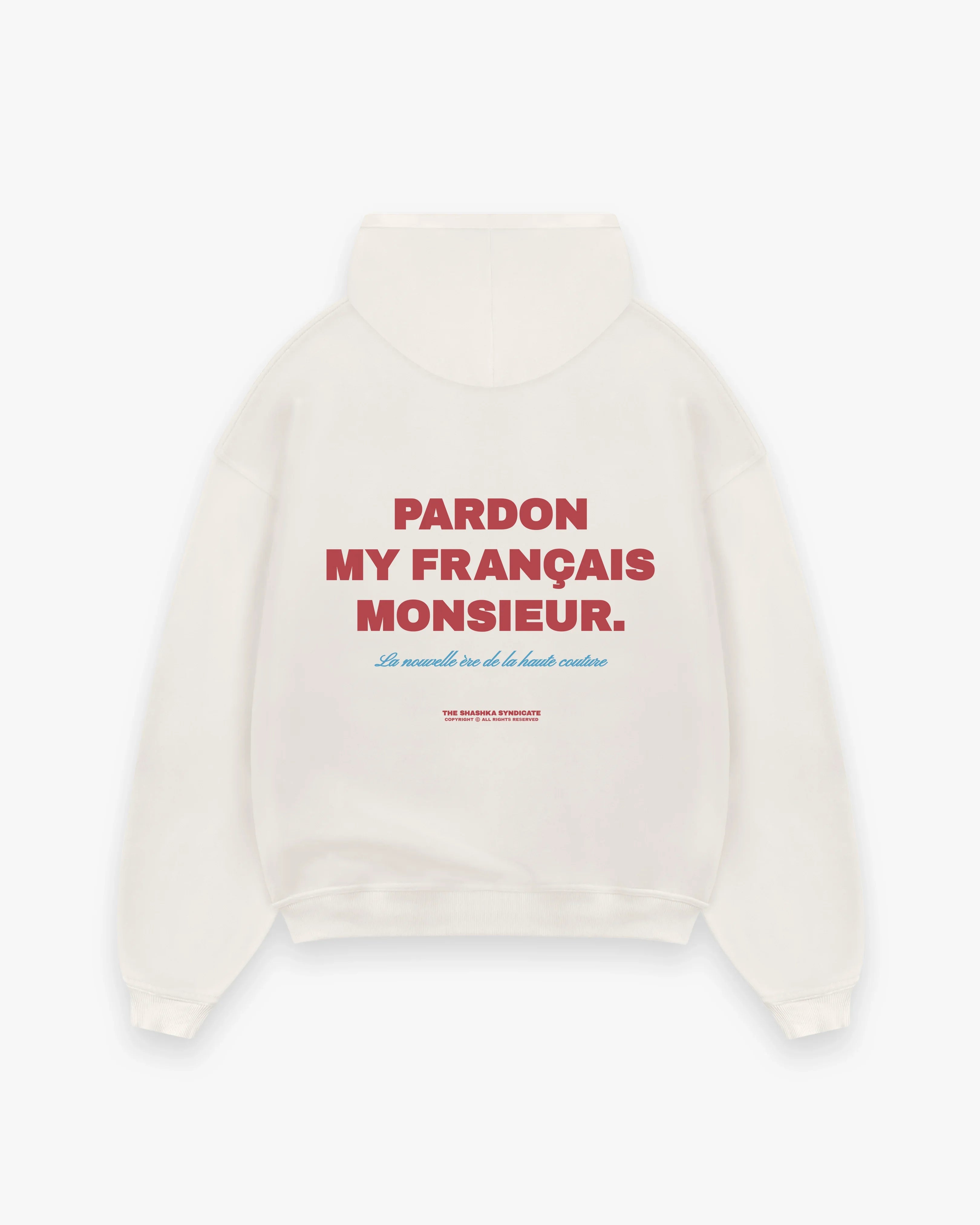 Pardon My Français Monsieur Zip Hoodie