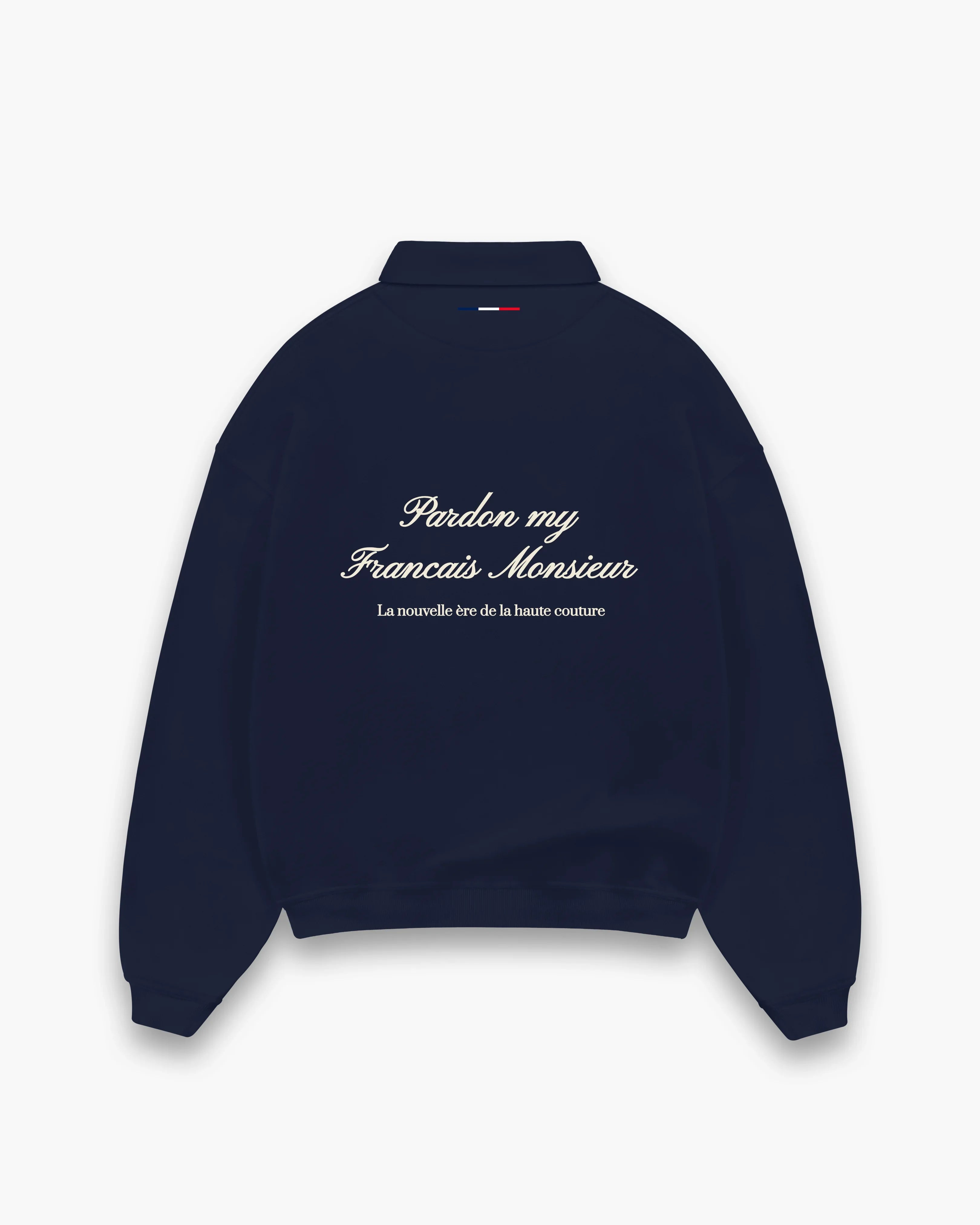 Long Sleeve Polo - Pardon my Français Monsieur