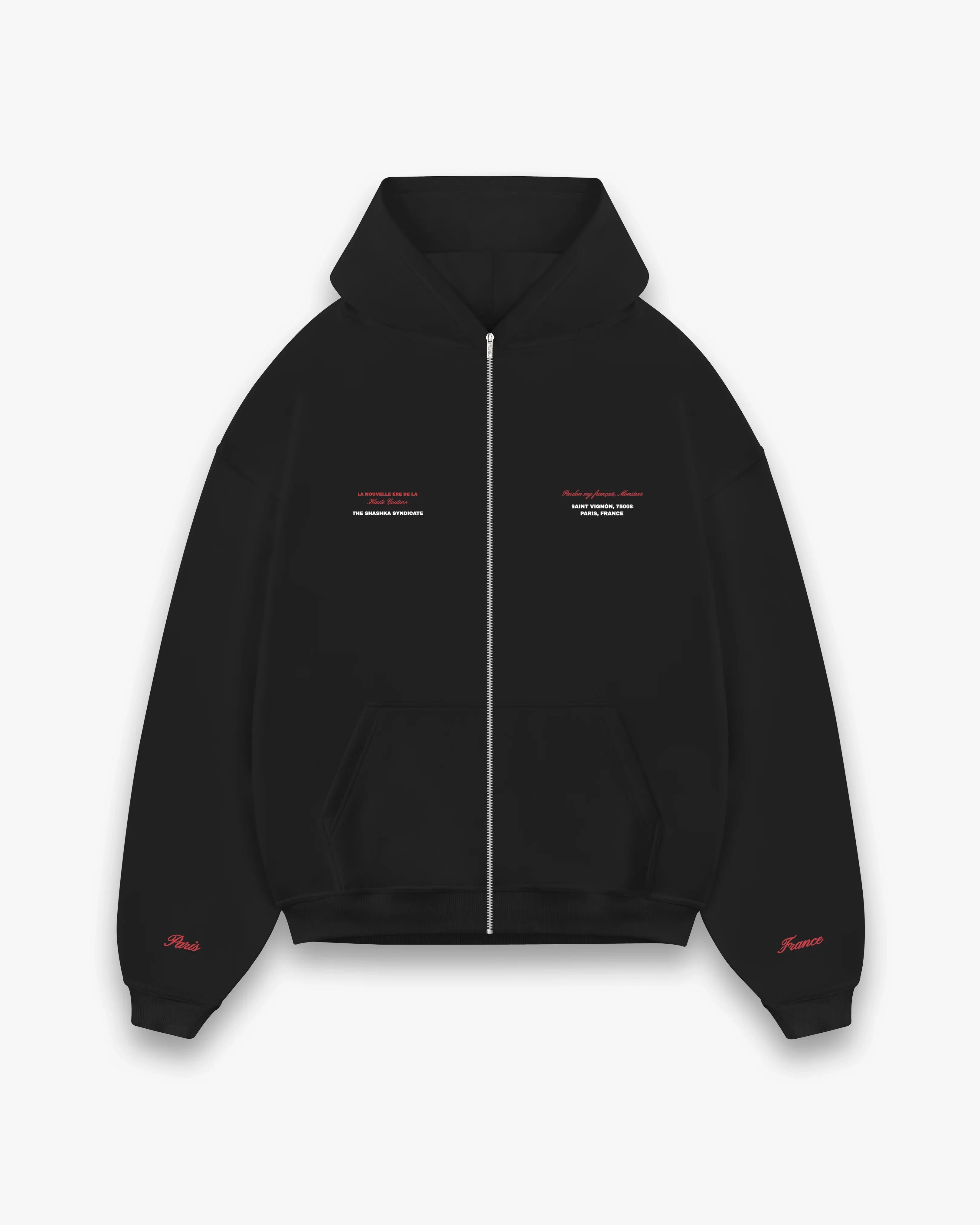 Pardon My Français Zip Hoodie