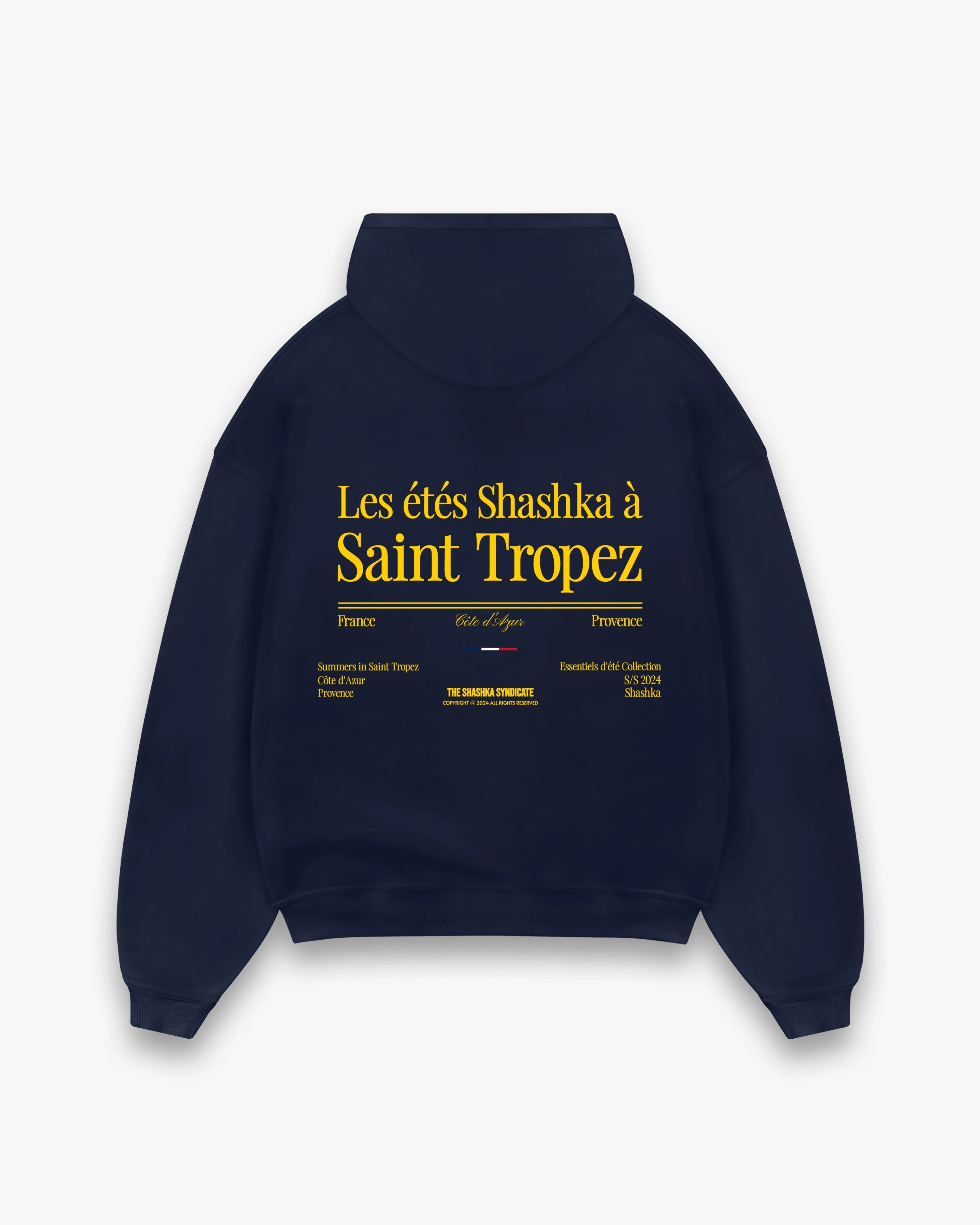 Summers in Saint Tropez Zip Hoodie