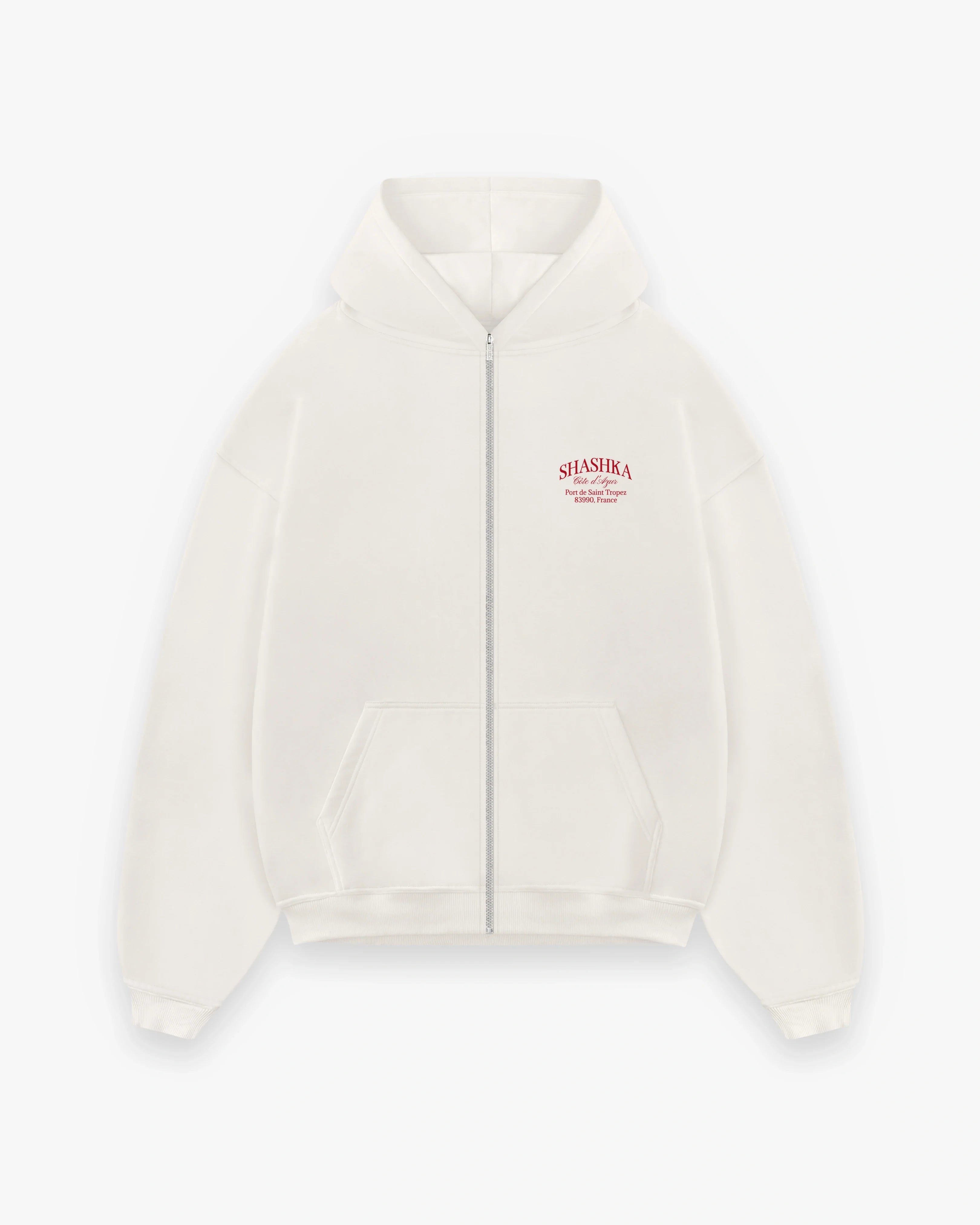 Summers in Saint Tropez Zip Hoodie
