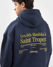 Summers in Saint Tropez Zip Hoodie